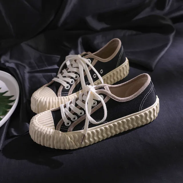 Oxford Athletic Club Reviews XiuNingYan As Sapatilhas Das Mulheres Sapatos Casuais Mulher 2019 Moda Primavera Trepadeiras Sapatas de Lona Senhora Apartamentos Senhoras Sapatos Plataforma de Funcionamento