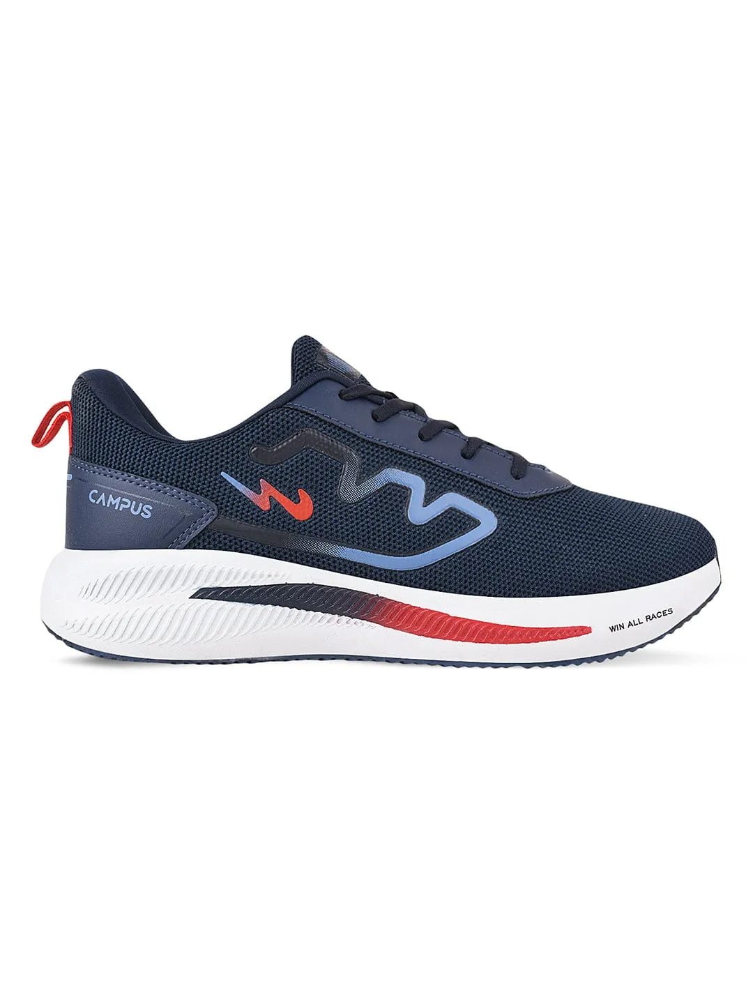 BREAK  Navy Men's Running Shoes 3d Printed Running Shoes
