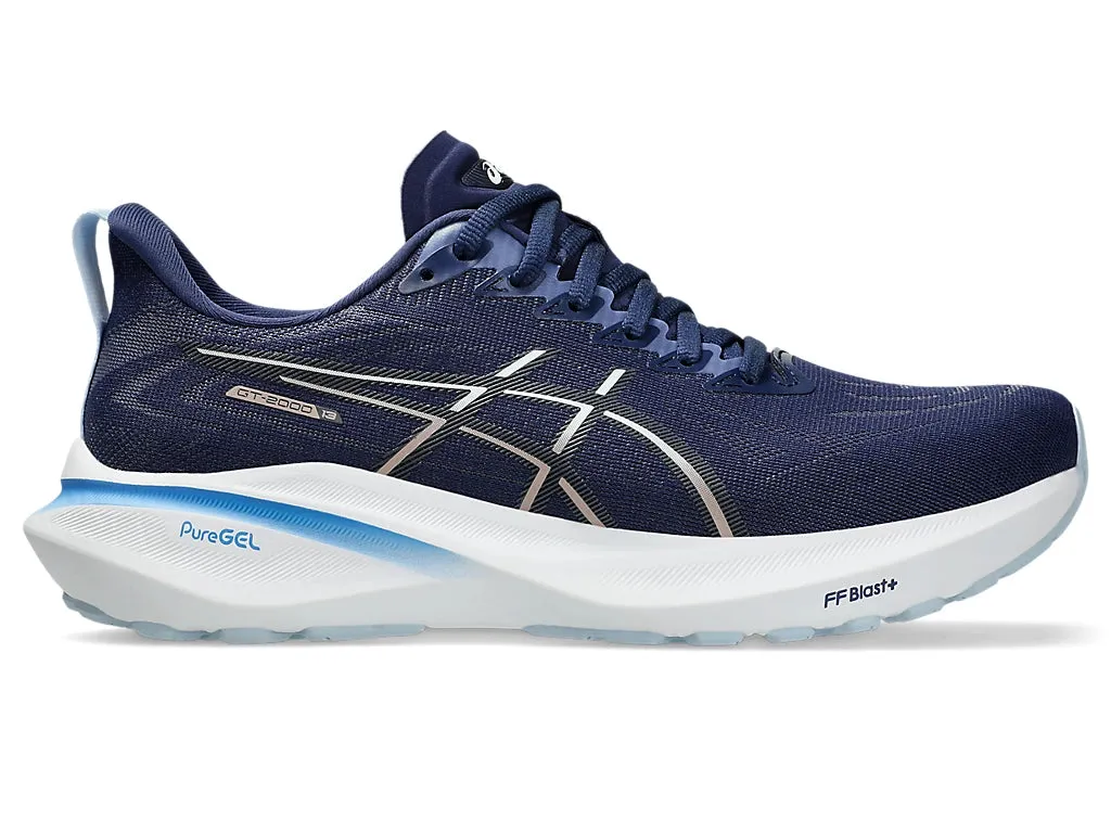 Asics Women's GT-2000 13 Running Shoes in Indigo Blue/Carrier Grey Asics Gel-course Ace Golf Shoes