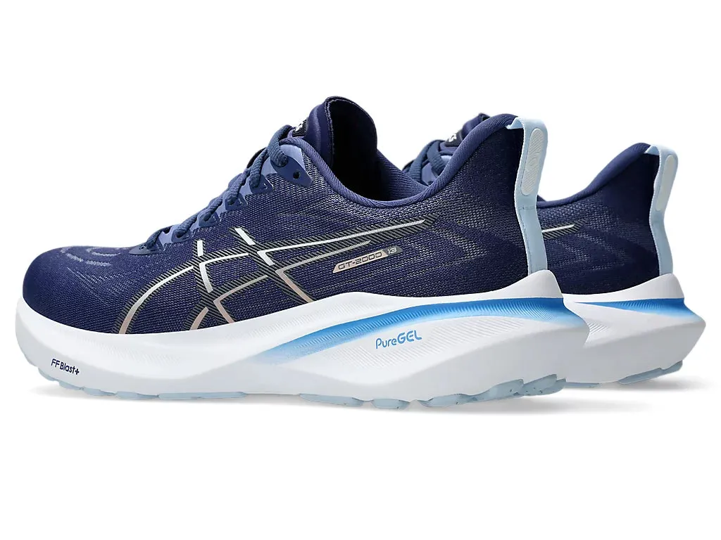 Asics Women's GT-2000 13 Running Shoes in Indigo Blue/Carrier Grey Asics Sky Elite Flytefoam Volleyball Shoes