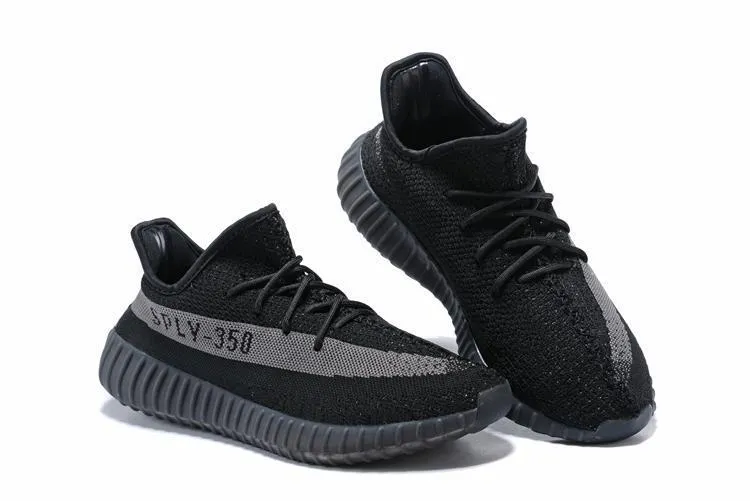 Adidas YEEZY BOOST 350 V2 'Black Grey' Shoes Men Women Sneaker Sale All Size US 7-11 Texas Tech Adidas Shoes