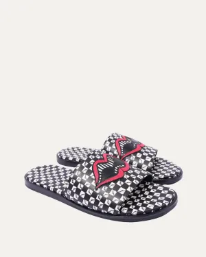 Zara Flat Sandals Matty Boy 99 Eyes Chomper Slides