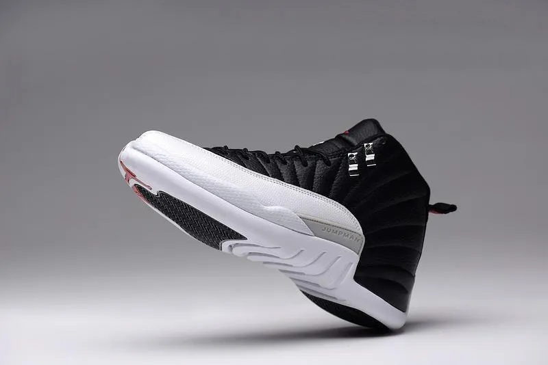 Nike Air Jordan 12 Retro 'Playoff' 2004 Black White Shoes Basketball Men Sale Size US 7 - 13 Asics Size Chart