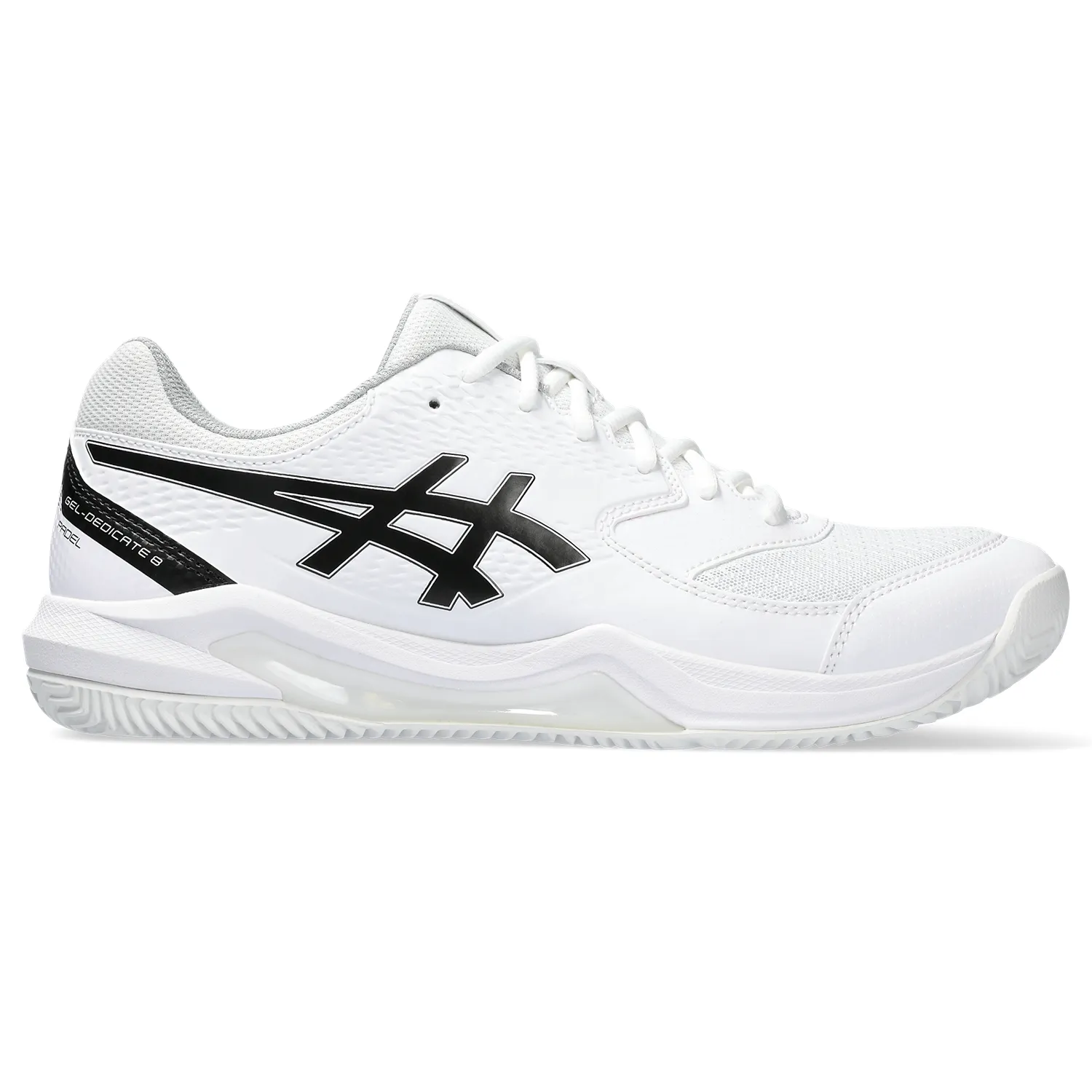 Asics Wide Badminton Shoes Asics Gel-Dedicate 8 Men's Padel Shoes (1041A414-101)