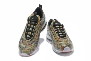 Nike Air Max 97 Camouplage Coffe Green Shoes !!! CYBER MONDAY SALE !!! Asics Running Shoes Beginner