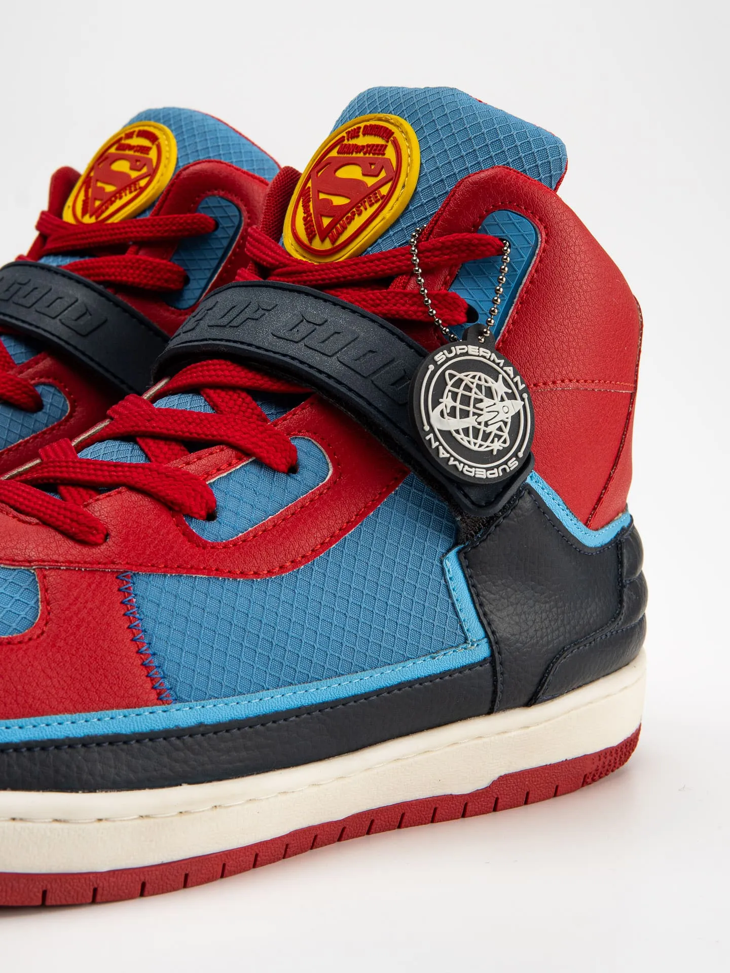 Thick Soled Sneakers Superman with Bacca Bucci: Step Into the Legend