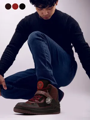 Superman with Bacca Bucci: Step Into the Legend Sneakers Wedge Heel