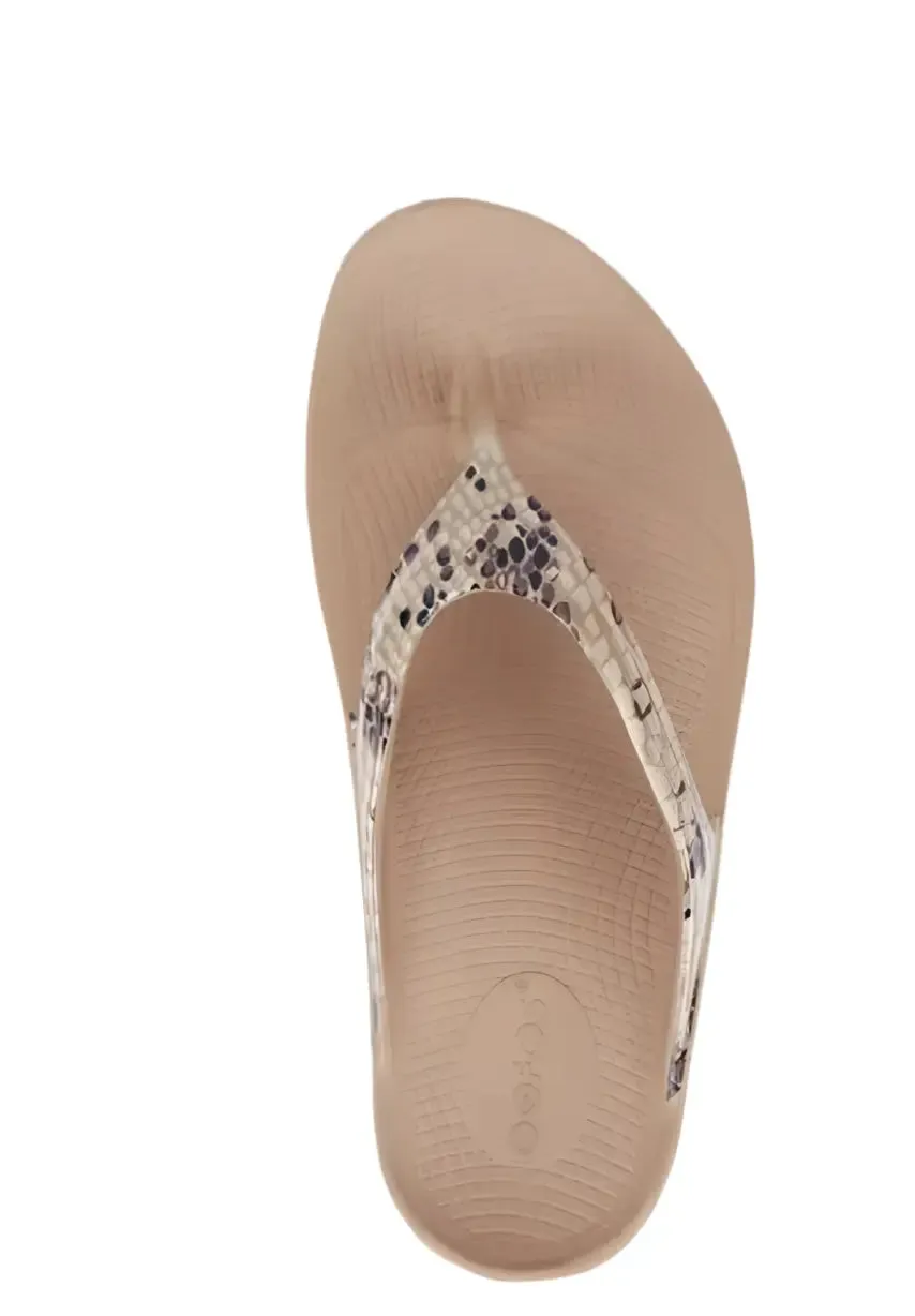 OOFOS FLIP FLOPS  OOLALA LIMITED TUP DESERT SNEAK Giant Flip Flops