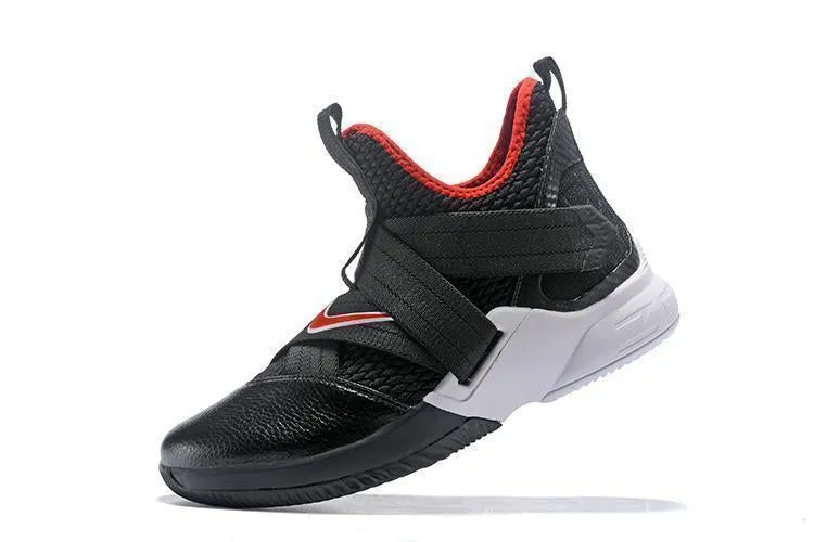 Nike Lebron Soldier XII 12 SFG EP Black White Red Men Shoes !!! CYBER MONDAY SALE !!! Asics Running Shoes Gel Excite 9