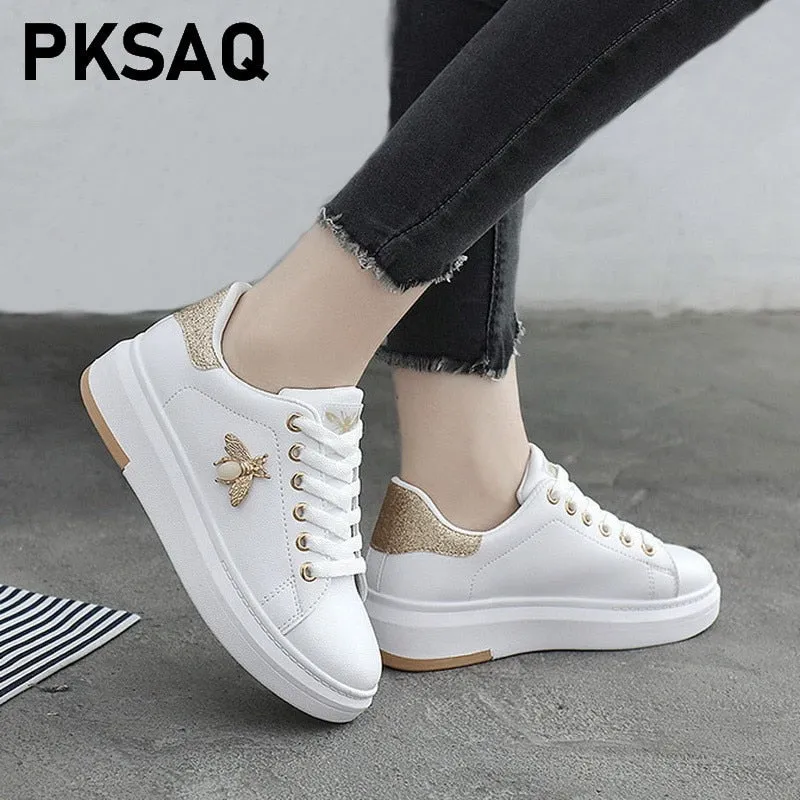 Fashion Breathable PU Leather Platform Sneakers Rhyton Gucci Sneakers