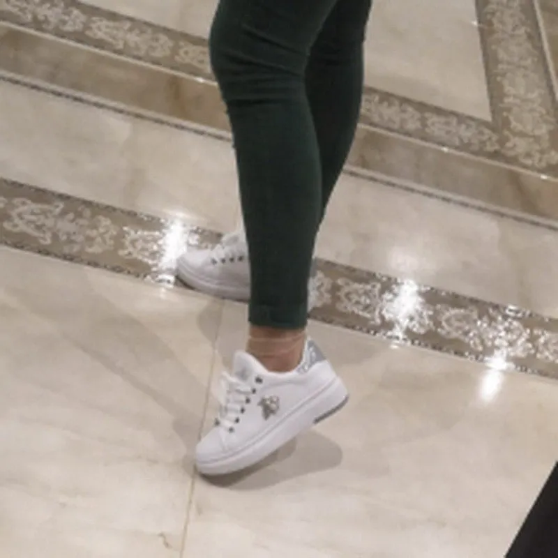 Fashion Breathable PU Leather Platform Sneakers J Balvin Sneakers