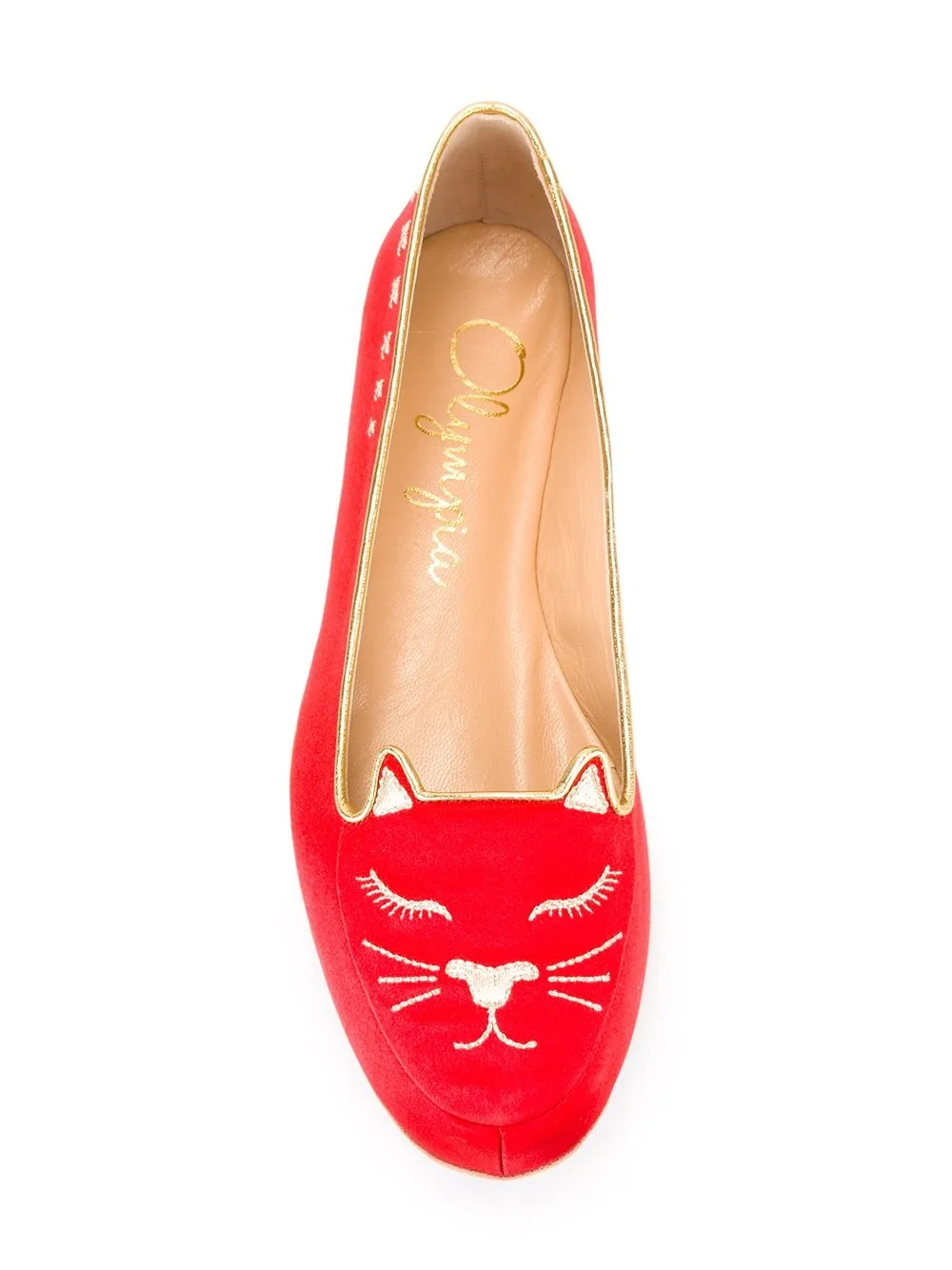 Cowgirl Slippers Charlotte Olympia Cat Nap set