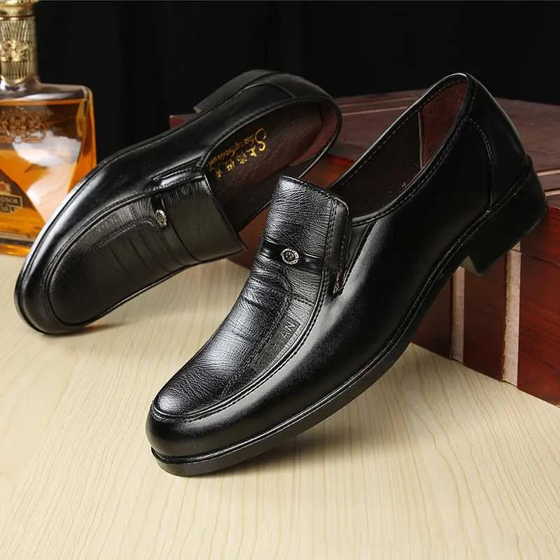 The Polsa - Classic Loafers For Men Platform Chunky Heel Loafers