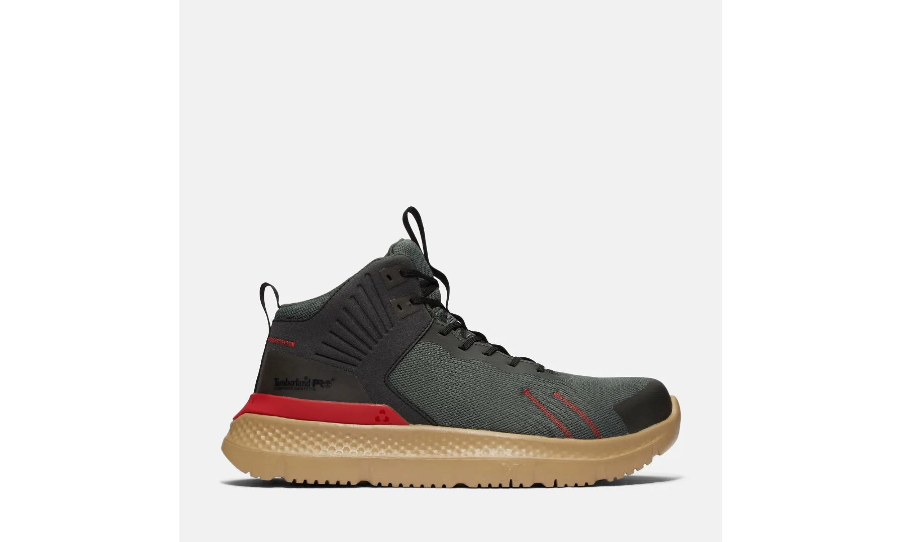 Best Anti Fatigue Work Boots Timberland PRO Setra Comp-Toe Athletic Work Boots Men's Green