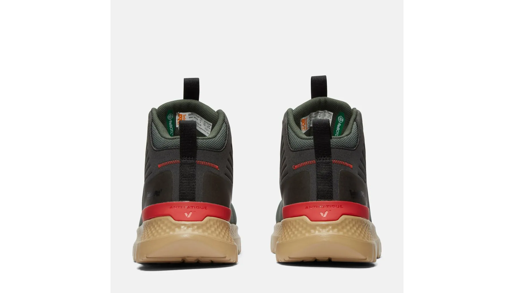 Timberland PRO Setra Comp-Toe Athletic Work Boots Men's Green Dirty Work