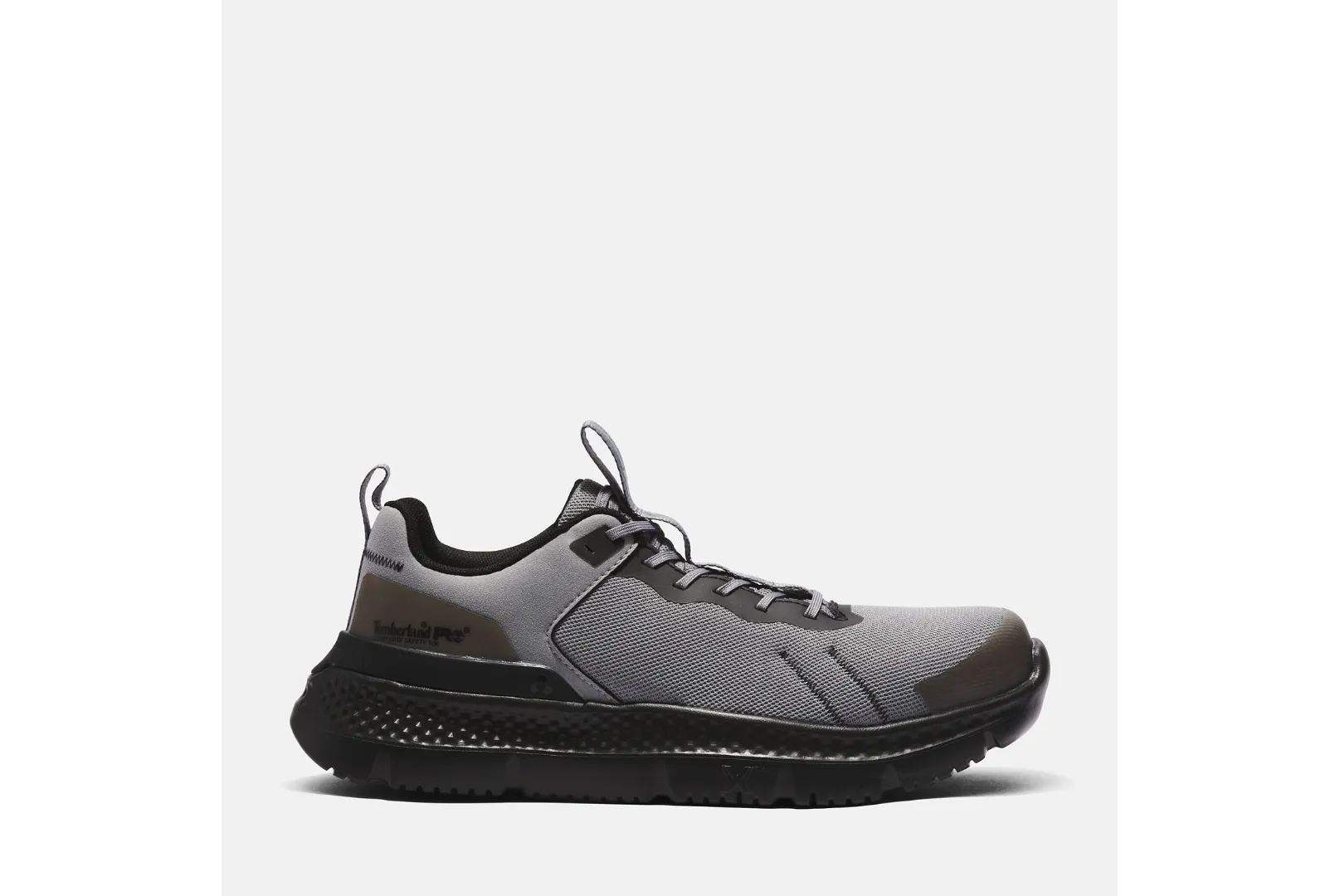 Steel Toe Work Boots For Winter Timberland PRO Setra Comp-Toe Athletic Work Shoes Men's Grey