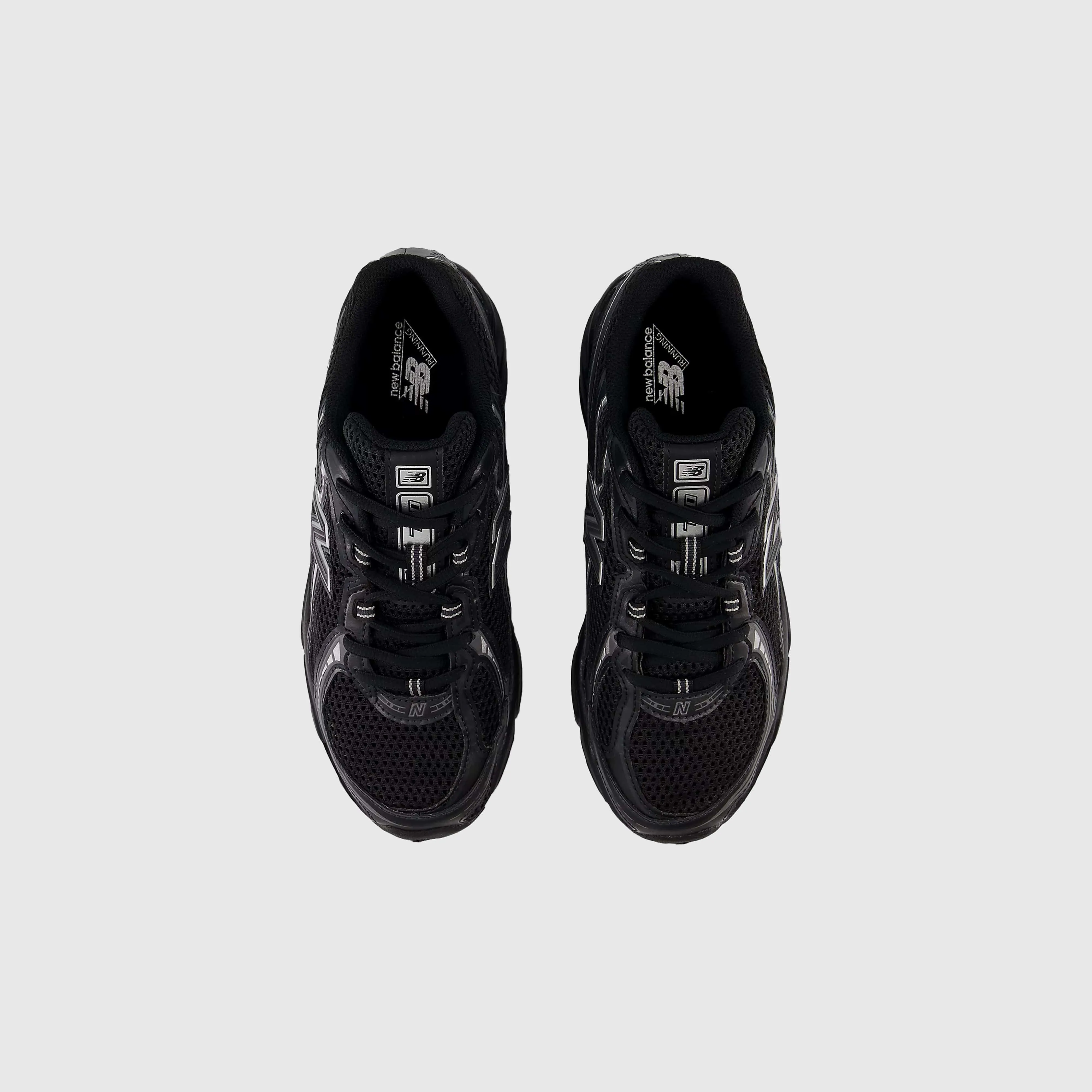 New Balance 740 - Black / Silver Metallic Blue New Balance Turf Shoes