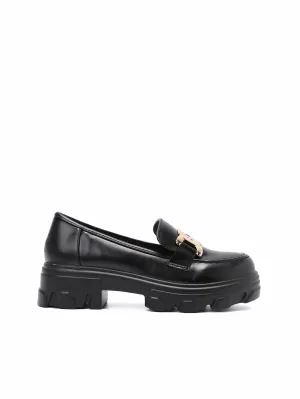Eleanor Platform Loafers Leather Tassel Loafers