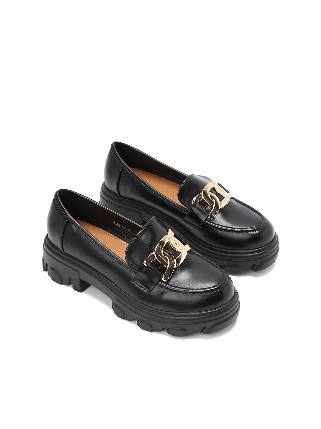 Straw Loafers Eleanor Platform Loafers