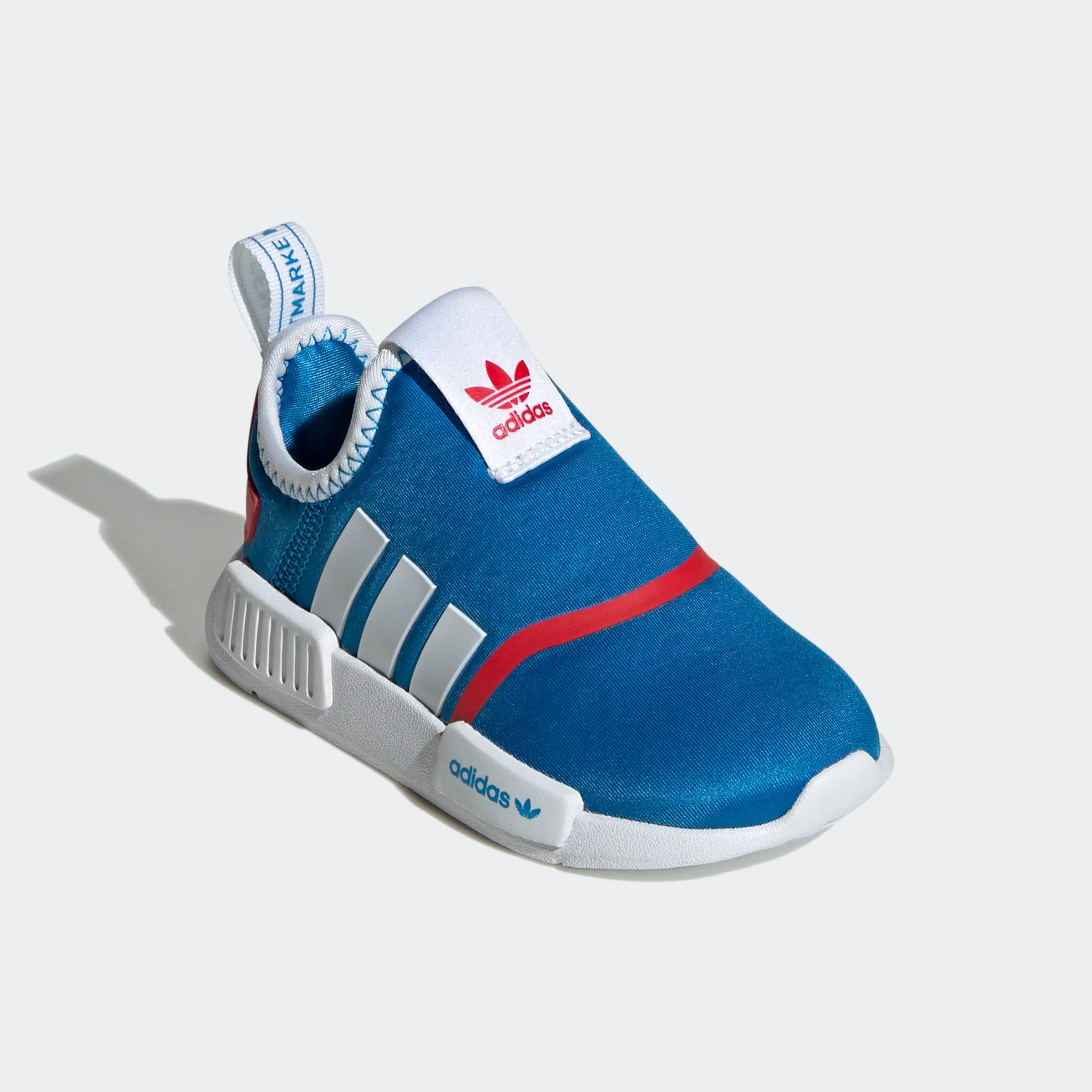 Toddlers adidas Originals NMD 360 Shoes Blue Adidas Shoes Recycled Ocean Plastic