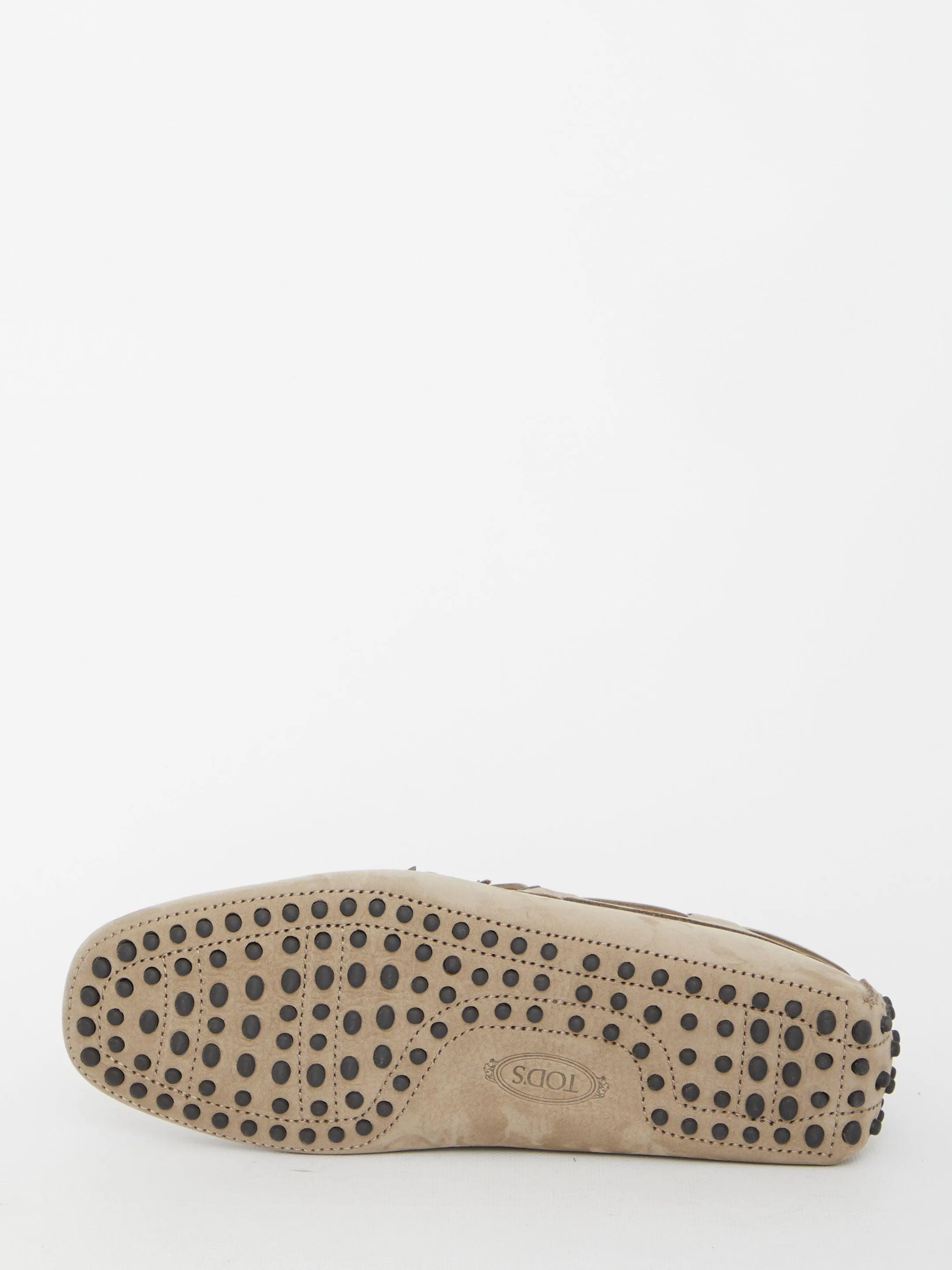 Laurent Loafers Tod's Dove-colored Gommino Loafers