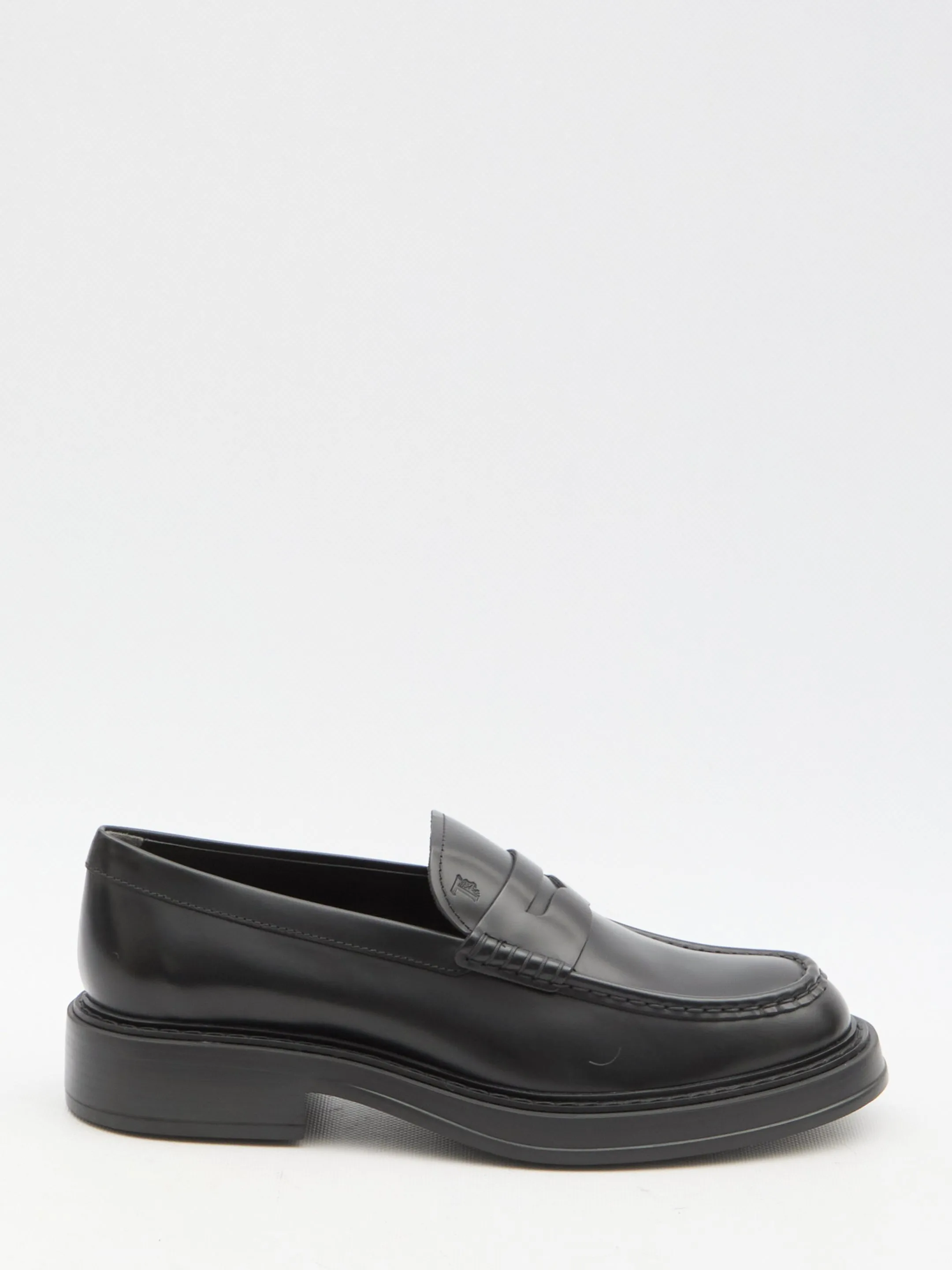 Tod's Leather Loafers Dsw Platform Loafers