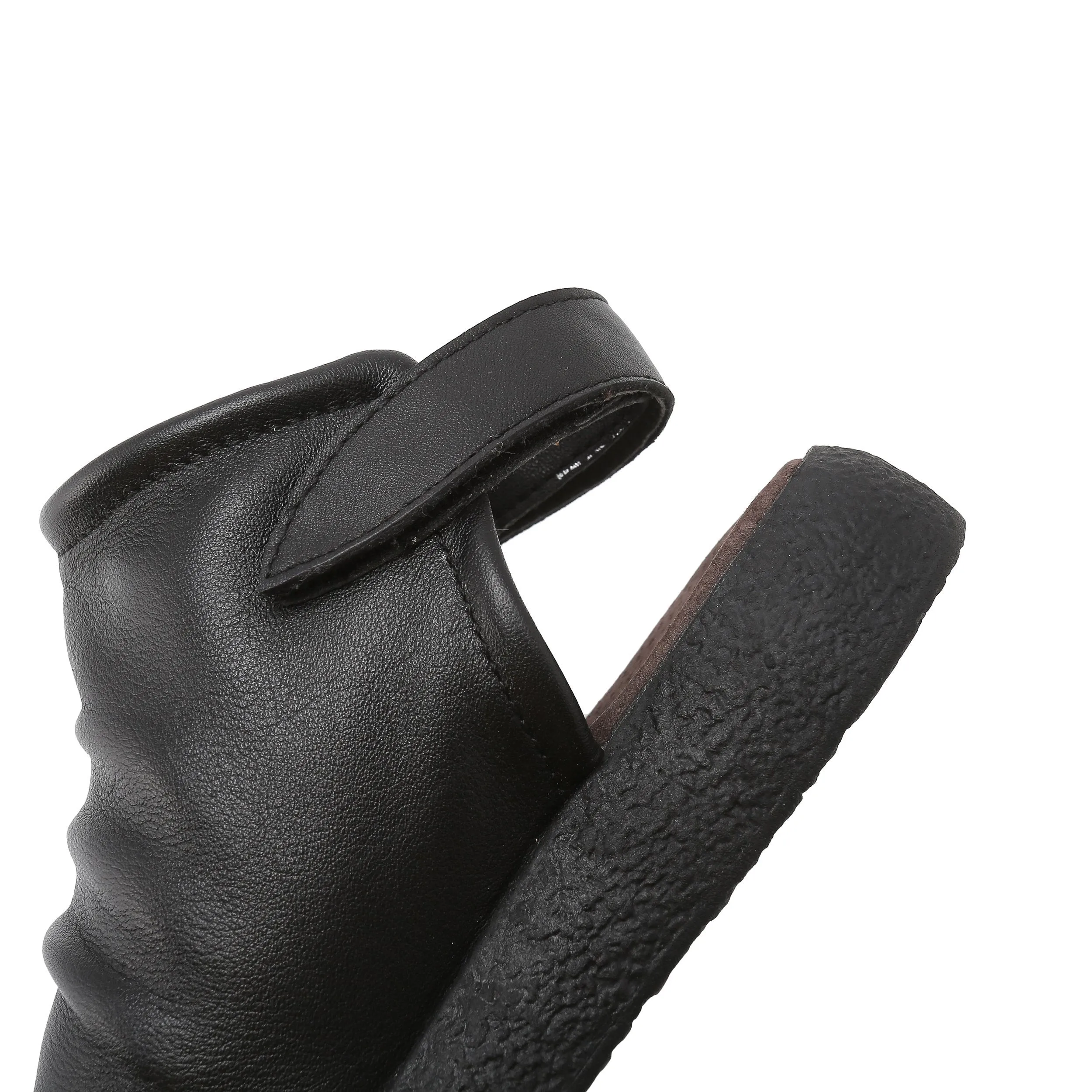 Toe Post Sandals Boots Cowhide Leather Comfortable Slingback Wrap Ankle Summer Boots Black/Brown/Coffee Beckett Simonon Dean Oxford