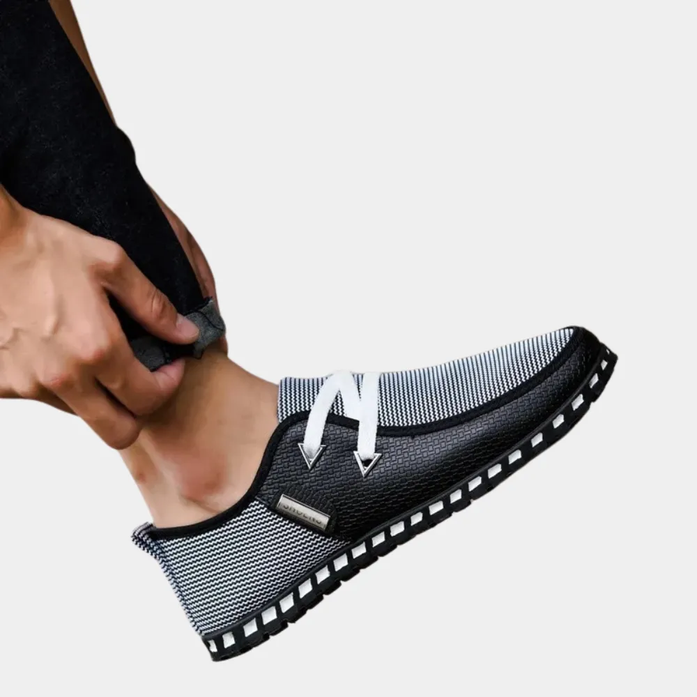 Tom - Stijlvolle en moderne herensneakers Dark Grey Sneakers