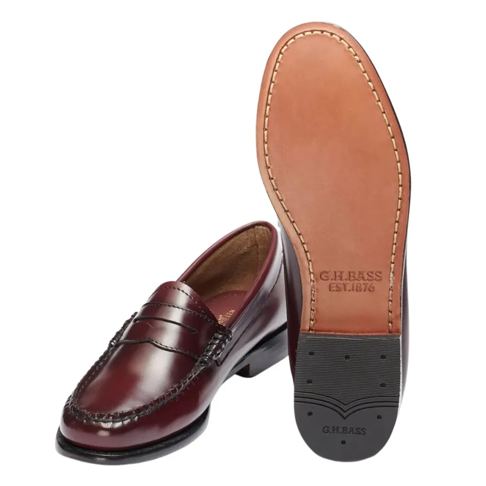 G.H. Bass Women's Whitney Weejuns Loafer in Wine Brooklyn Loafers