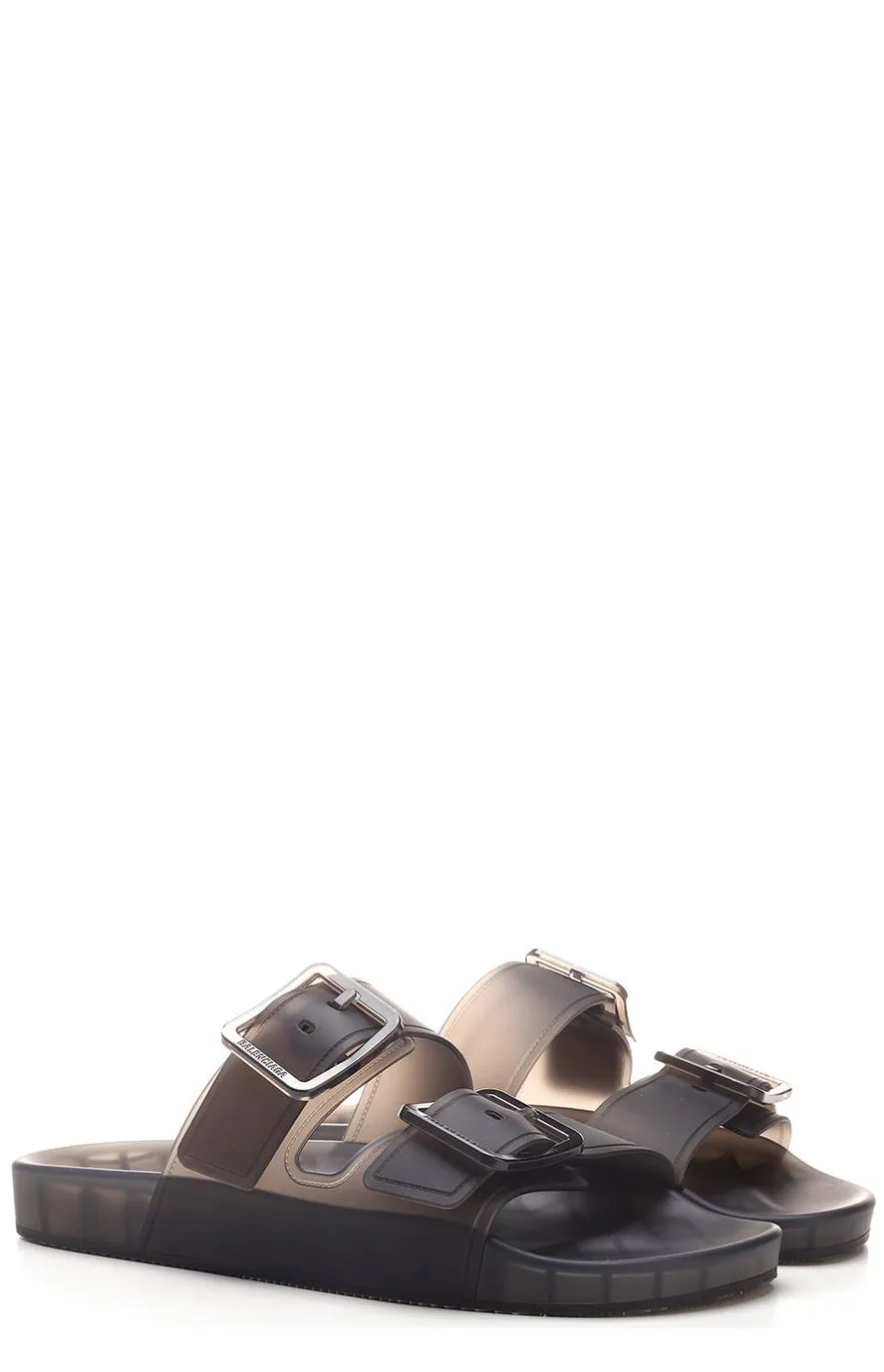 Wedge Sandals Wedding Balenciaga Mallorca Buckled Strap Slides