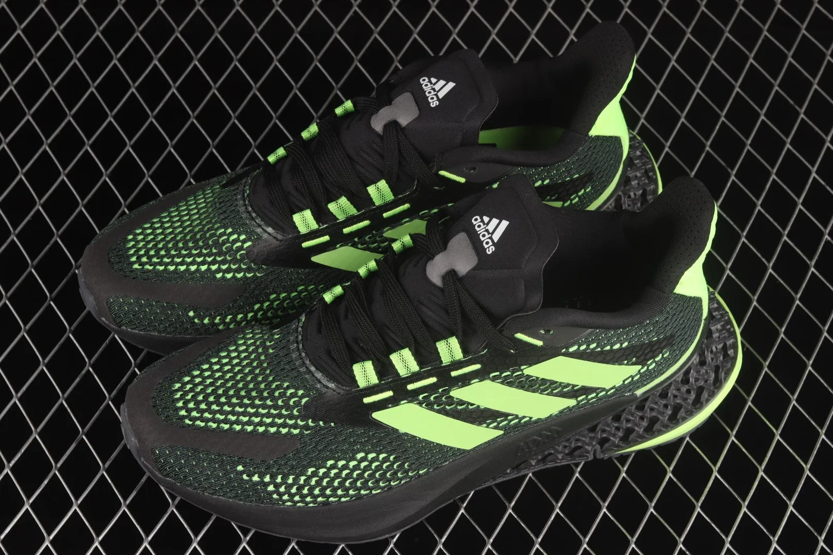 Adidas Gamecourt Tennis Shoes Review adidasMens 4DFWD Pulse - Core Black /Signal Green