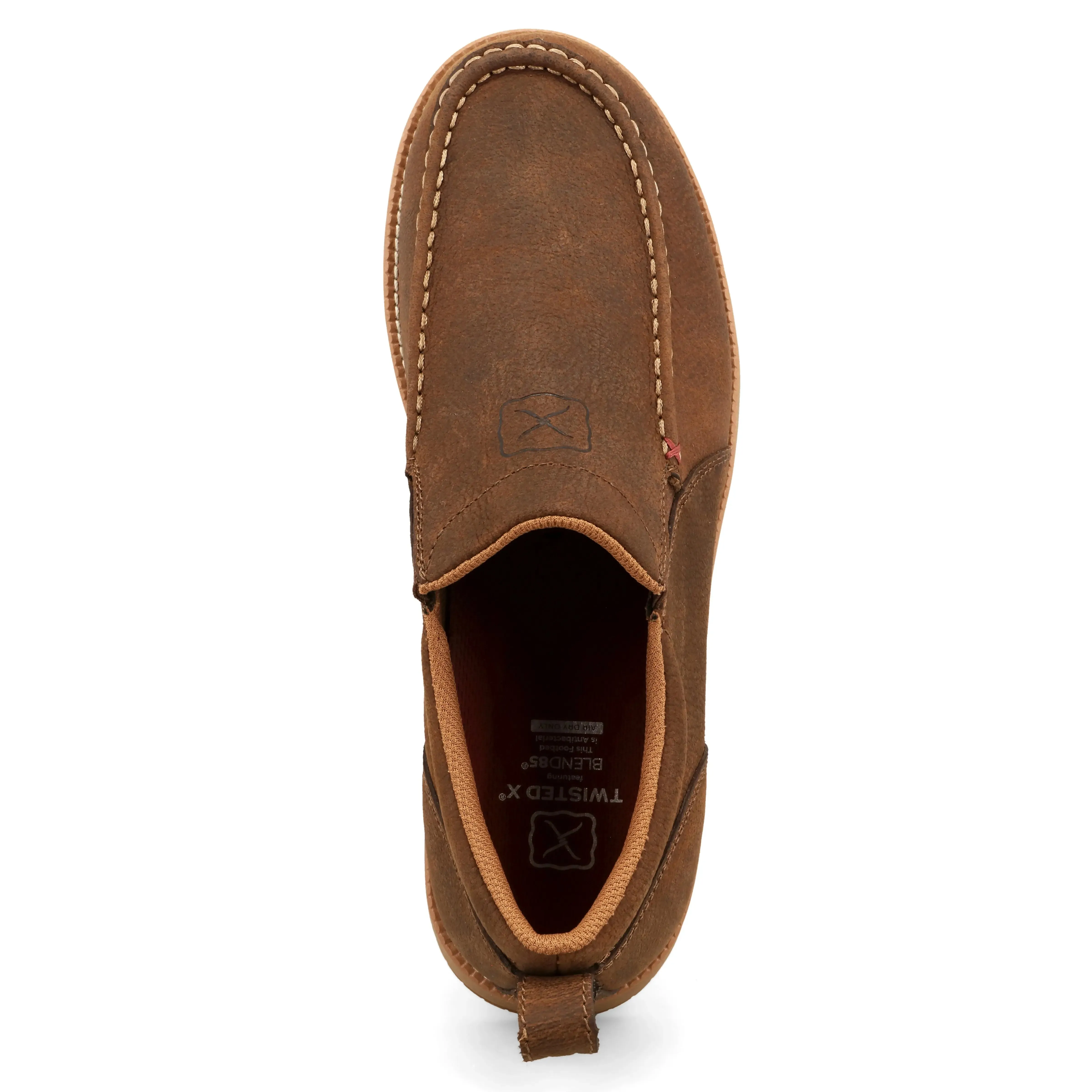 Twisted X Men's CellStretch Wedge Sole Slip-On  Built for Comfort & Durability Composite Slip On Work Boots