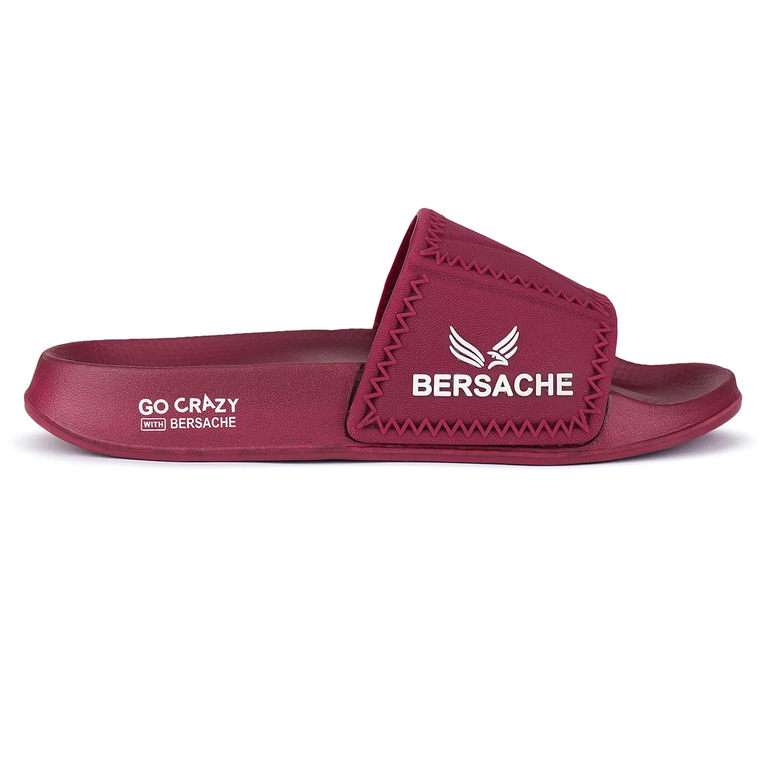 Bersache Extra Soft Classic Casual with Back Strap Regular wear with Ultra Soft & Flexibility Technology Flip-Flop for Men's/ boy,s - 6043 (Red) Leopard Slides
