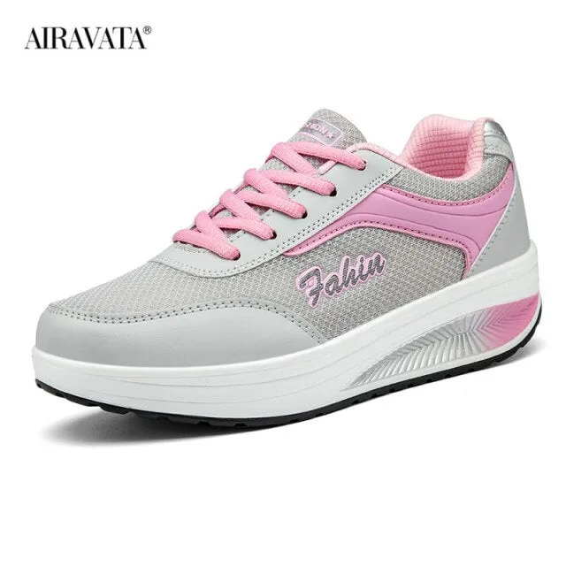 Women's Walking Shoes Fashion Lightweight Breathable Sneakers Sneakers North Face