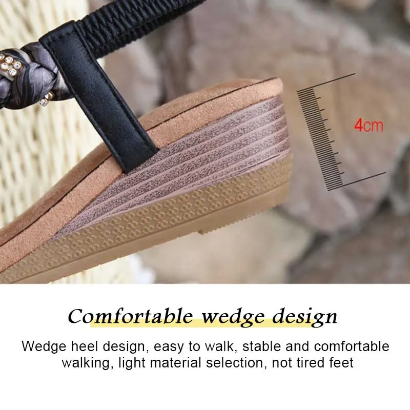 Sandals Flip Flops Women's Bohemia Beach Flat Sandals