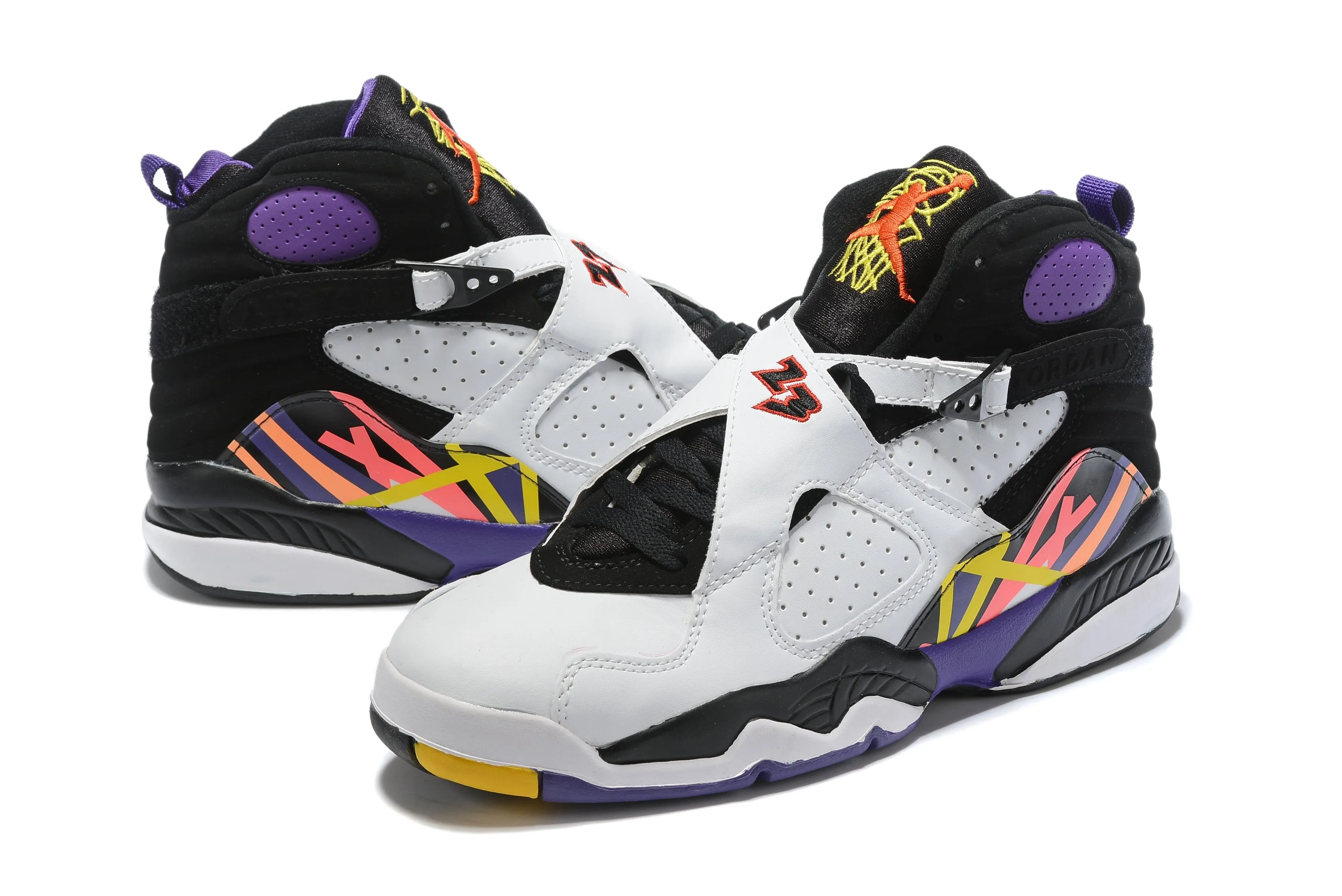Asics Gel Dedicate Tennis Shoes Nike Air Jordan 8 Retro 'Three-Peat' White Purple Black Sneaker Shoes Sale Men Size 8-13