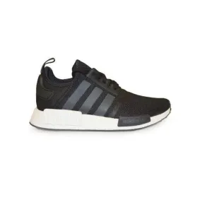 Juniors Adidas NMD_R1 J 'Core Black' - S80206 - Black White Trainers Adidas Zg Golf Shoes