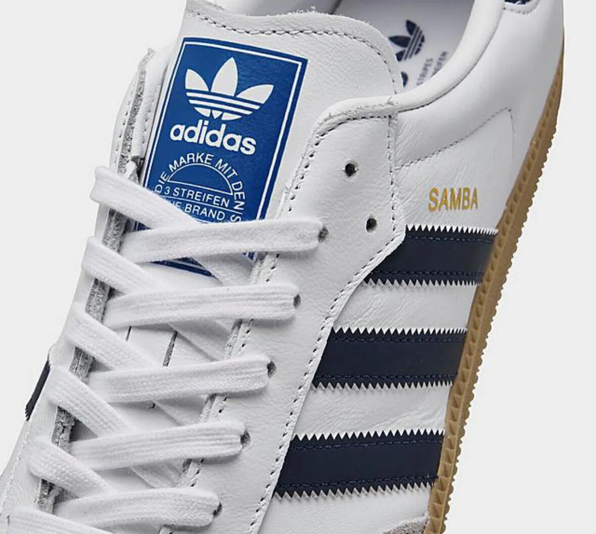 Shoes Adidas New Adidas Samba OG Cloud White / Night Indigo / Gum