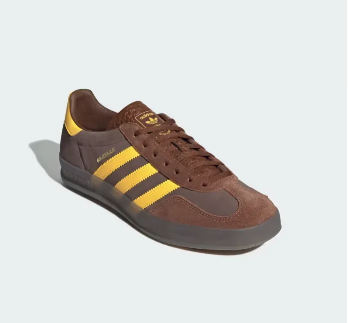 Adidas Gazelle Indoor - Preloved Brown / Spark / Earth Strata Adidas Cloudfoam Pure Shoes