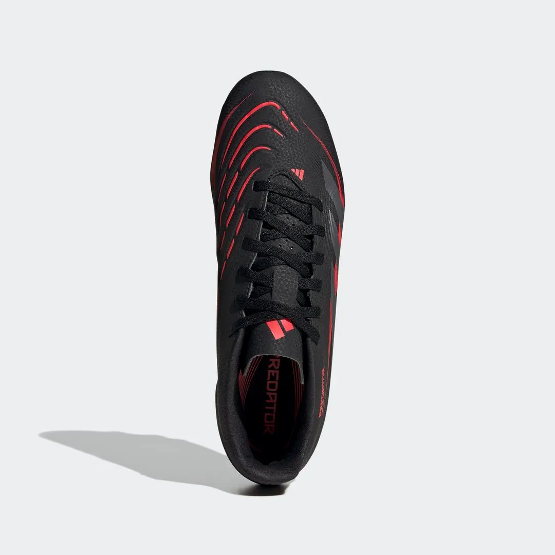 Adidas Predator FG Football Shoes for Men  Black & Red | Firm Ground Soccer Boots in Pakistan Adidas Samba Real Madrid Shoes