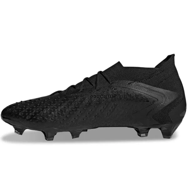 Knee High Adidas Shoes adidas Predator Accuracy.1 Firm Ground Soccer Cleats (Core Black)