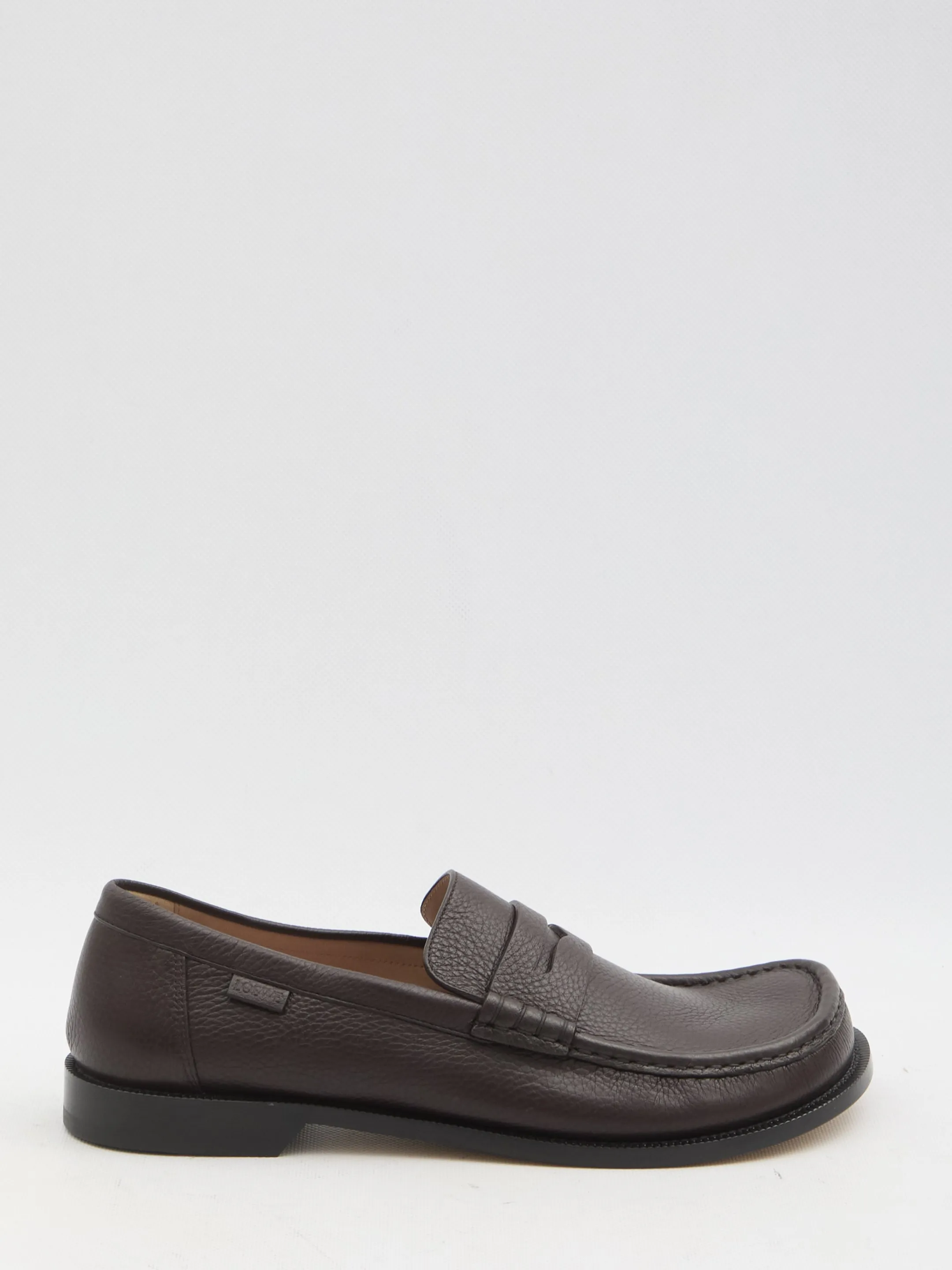 Patent Leather Loafers Wedge Loewe Campo Moccasins