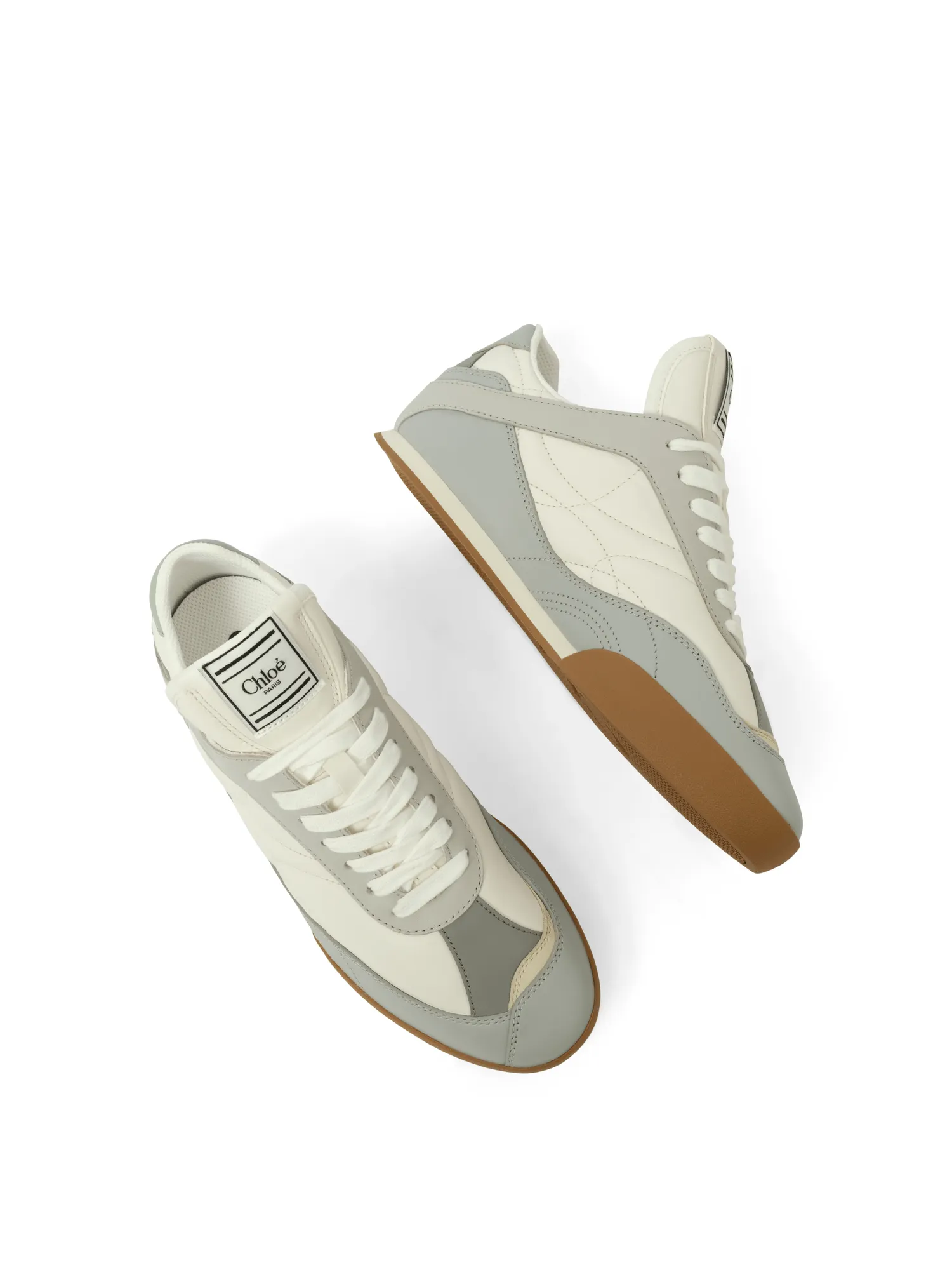 Chloe Kick Sneaker in Pastel Blue Electoral Map Sneakers