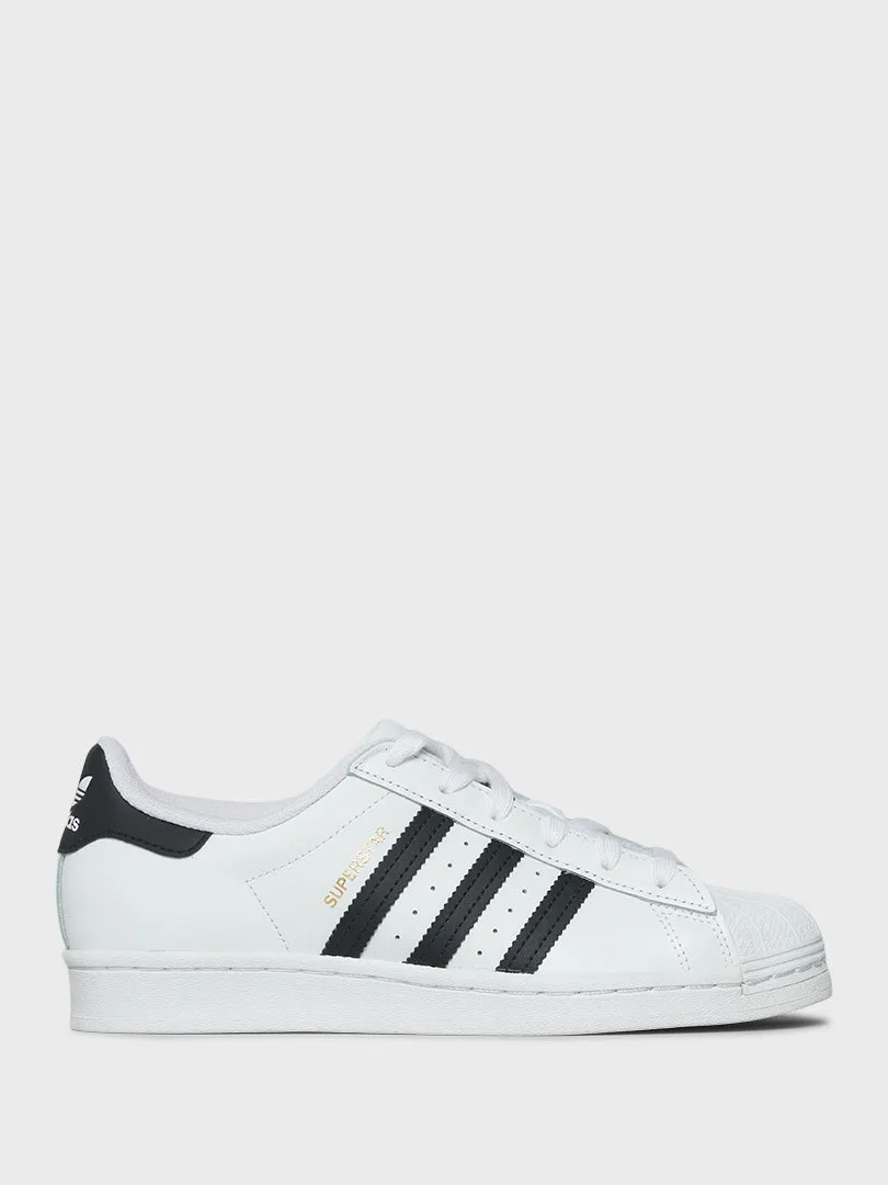 Superstar Sneakers in White and Black Adidas Campus Suede Shoes
