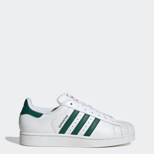 Unisex adidas Originals Superstar II Shoes White Collegiate Green Adidas Parley Running Shoes
