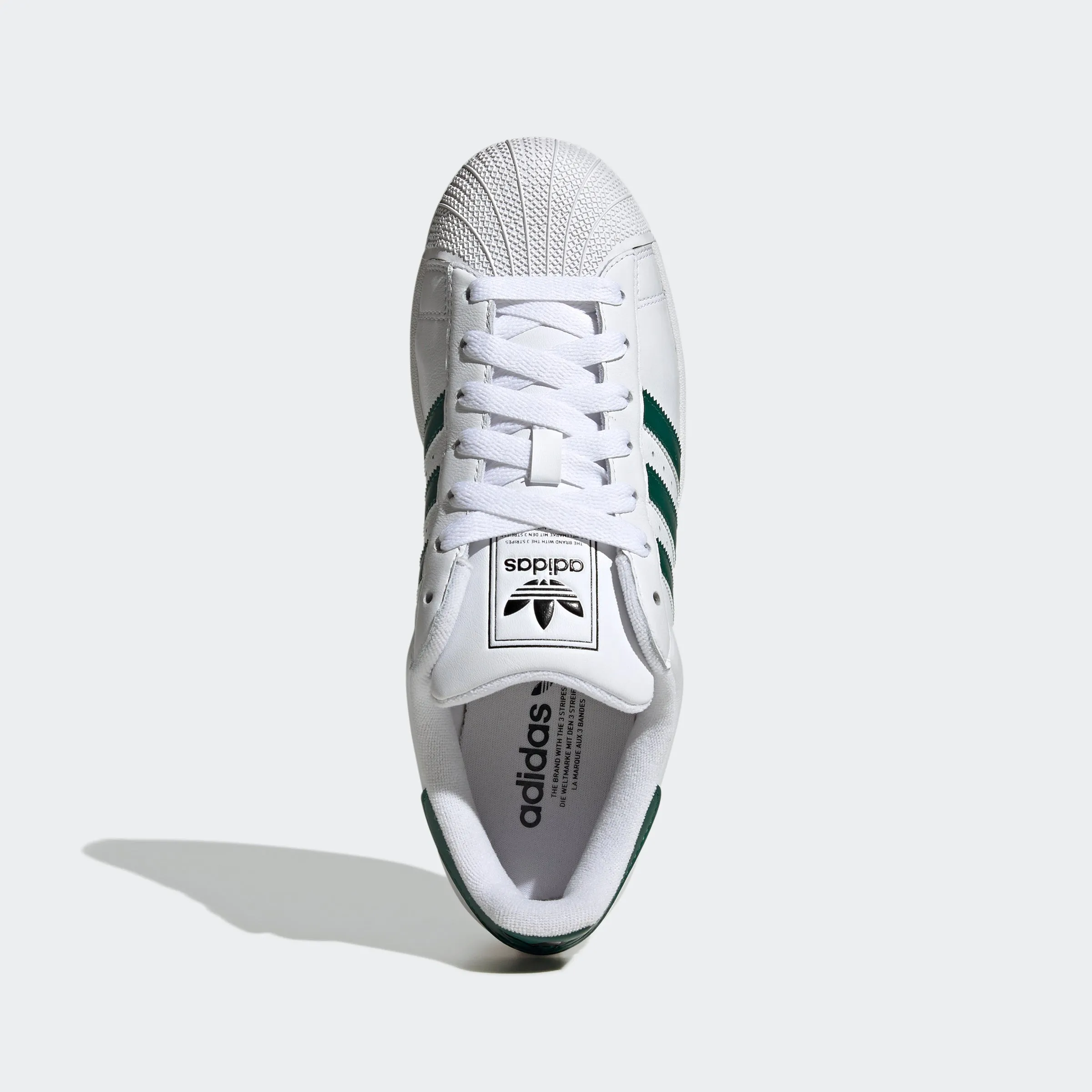 Adidas Vintage Shoes Unisex adidas Originals Superstar II Shoes White Collegiate Green