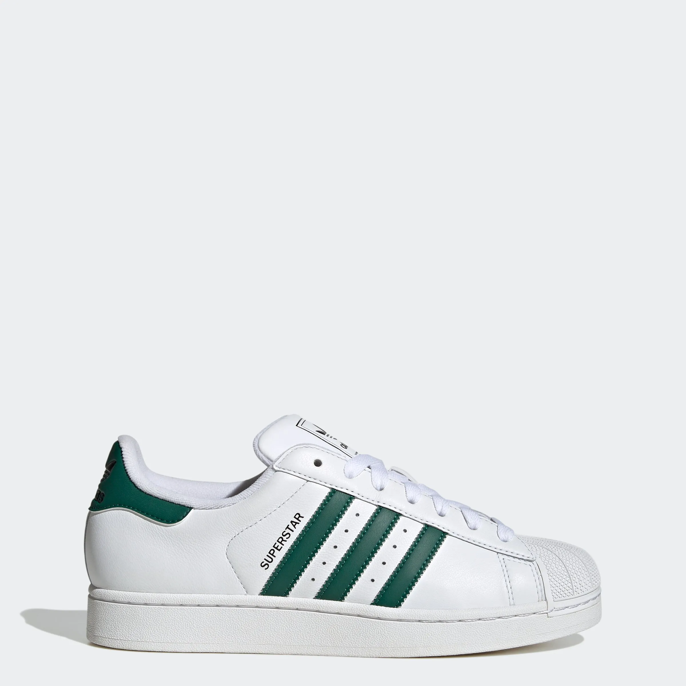 Adidas Powerphase Shoes Unisex adidas Originals Superstar II Shoes White Collegiate Green