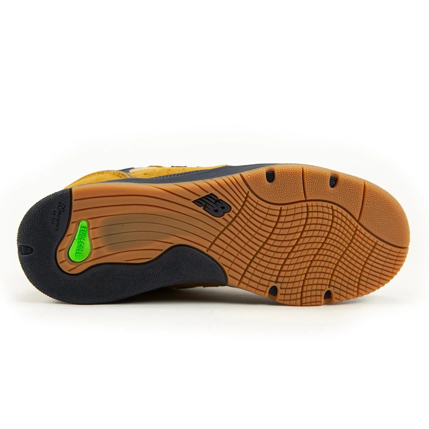 New Balance Diabetic Tennis Shoes New Balance Numeric 1010 Tiago Shoes - Wheat / Navy