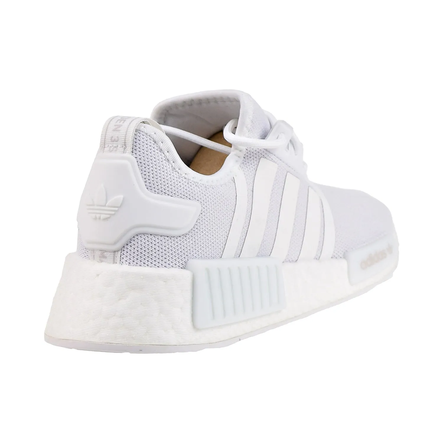 Adidas NMD_R1 Refined Big Kids' Shoes Cloud White-Grey One Adidas Shoes With Floral Print