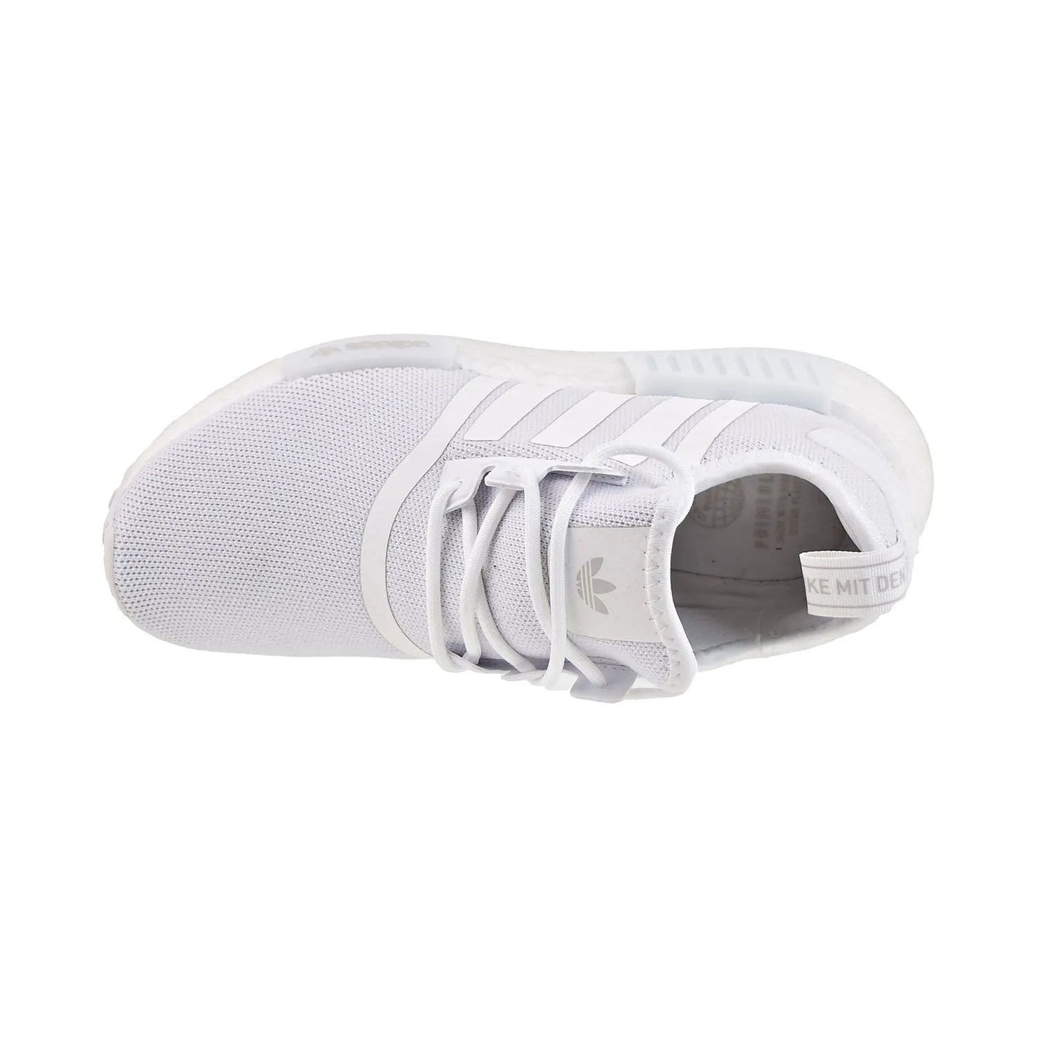 Spike Running Shoes Adidas Adidas NMD_R1 Refined Big Kids' Shoes Cloud White-Grey One